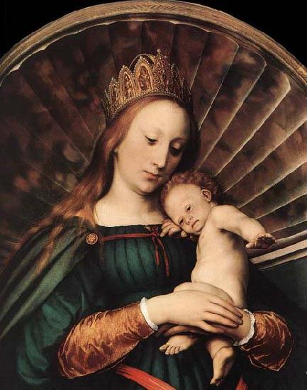 HOLBEIN, Hans the Younger Darmstadt Madonna
